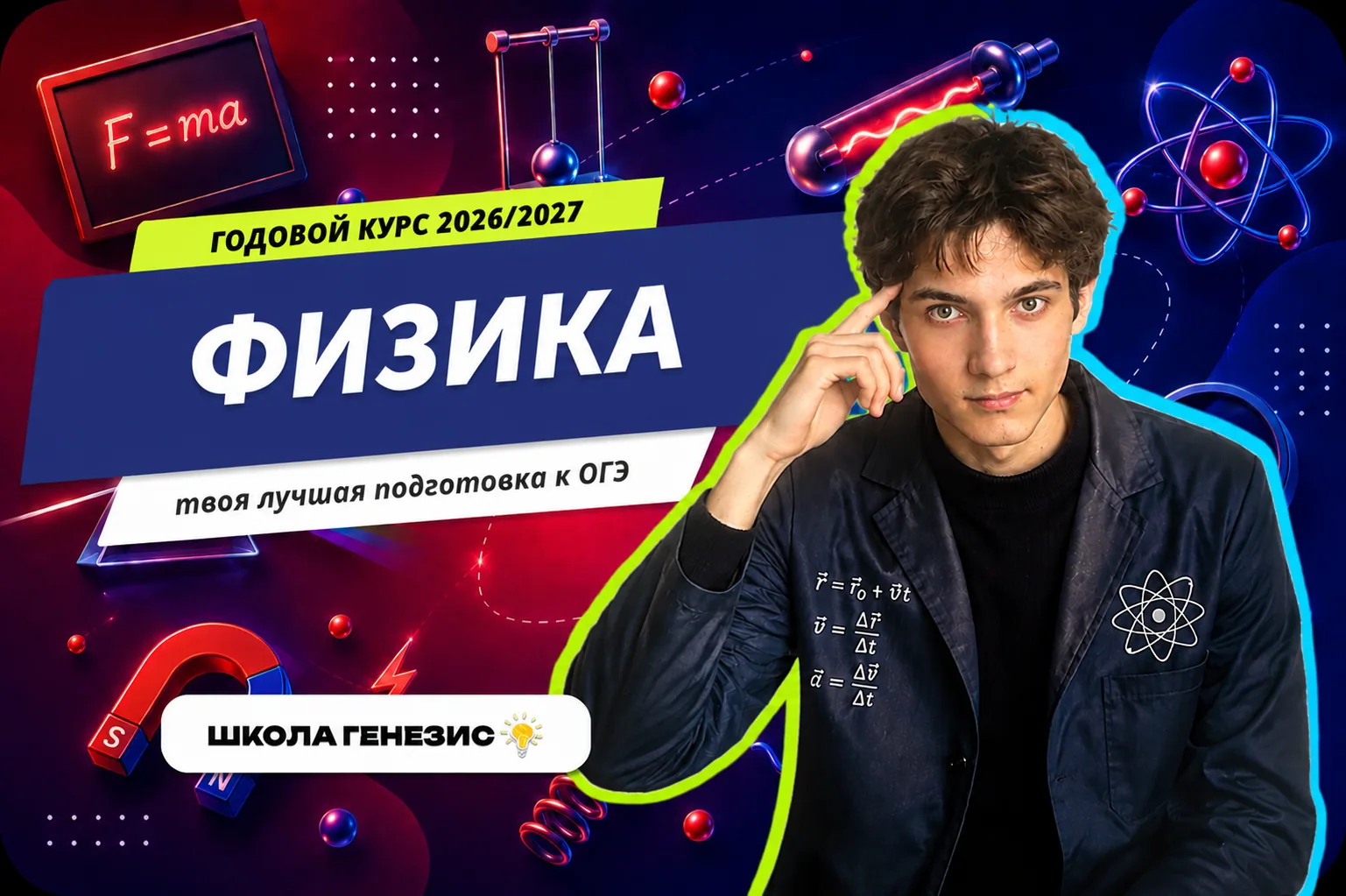Физика ОГЭ 2026